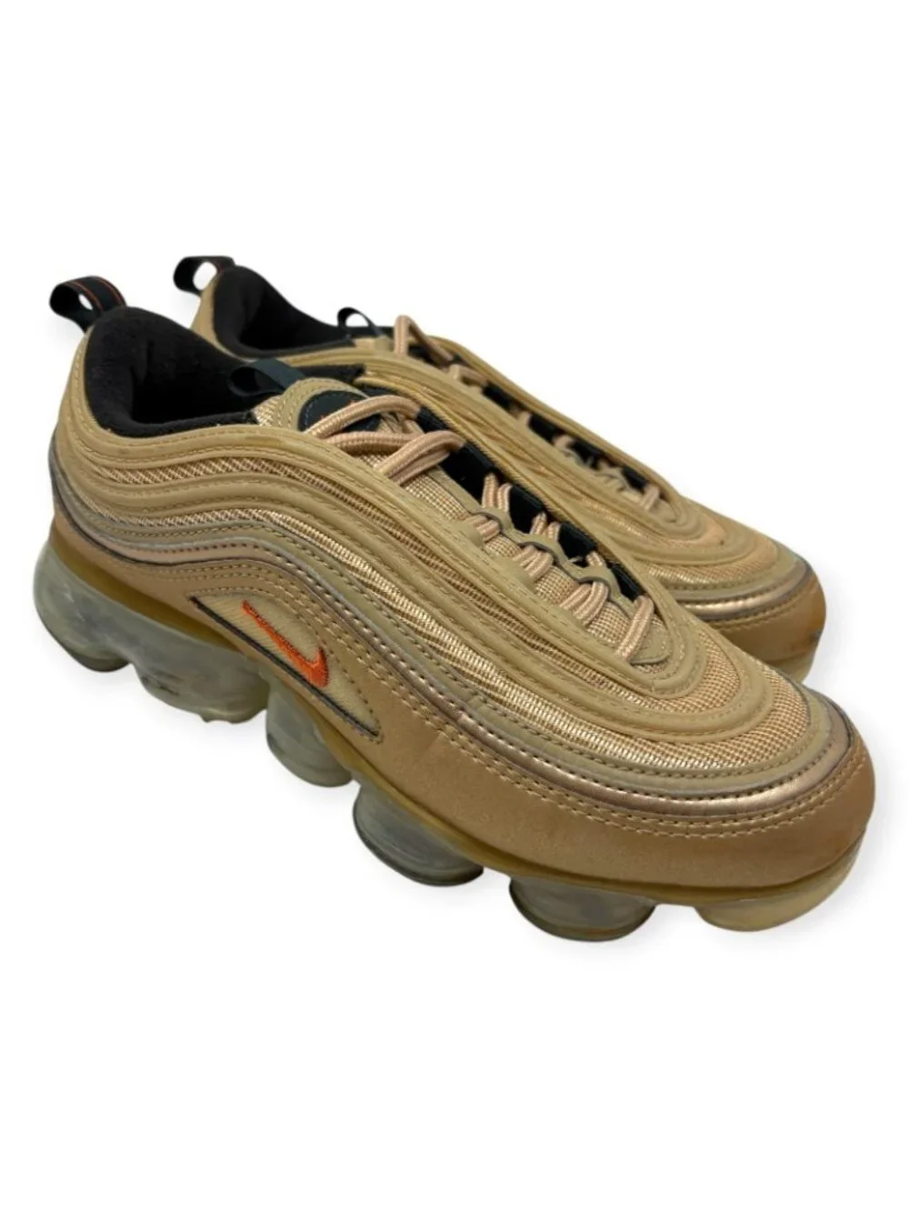 Nike Air VaporMax 97 Blur Vintage Coral Gold AO4542-902 Womens 6.5 Gym Running